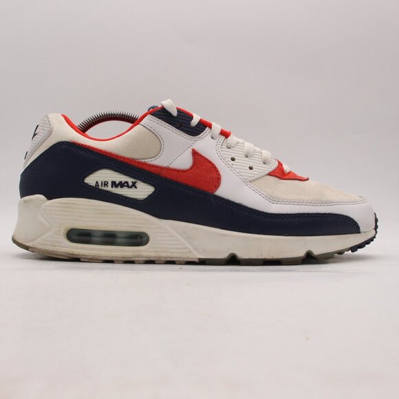 Nike Other - Nike Air Max 90 USA Denim ‘White Red Navy Blue’ Men’s Size 12 DJ5170-100